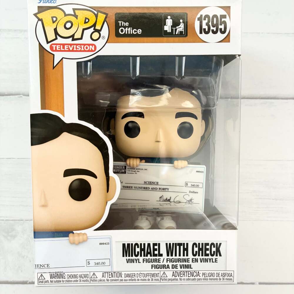 Funko Pop!‎ TV: The Office - Michael Scott with Check #1395